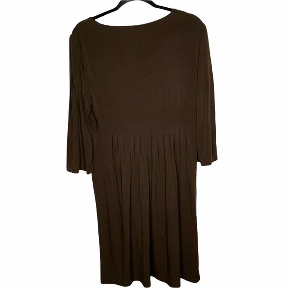 Calvin Klein Womens Pleated Front Dress Size 10 - Picture 5 of 5